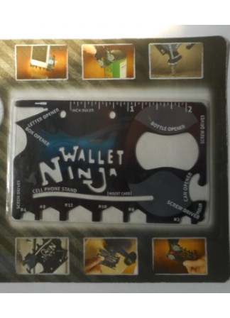 Набор Multi-tool WALLET 18в1 карманный